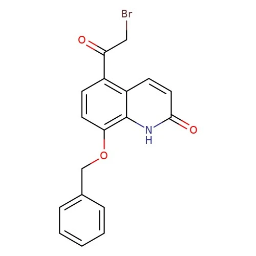 CAS:100331-89-3|8-Bentsyylioksi-5-(2-bromiasetyyli)-2-hydroksikinoliini