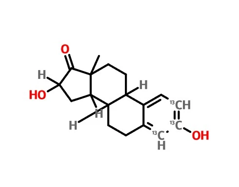CAS 1241684-28-5|16 -Hydroksiestroni-[2,3,4-13C3]