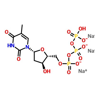 CAS 27821-54-1|Tymidiini 5'-(trinatriumvetytrifosfaatti)