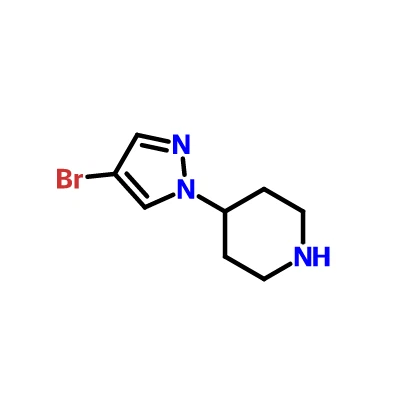 CAS 877399-60-5|4-(4-bromipyratsol-1-yyli)piperidiini