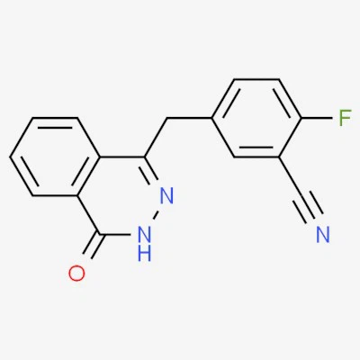 CAS 1021298-68-9|2-Fluori-5-((4-okso-3,4-dihydroftalatsin-1-yyli)metyyli)bentsonitriili