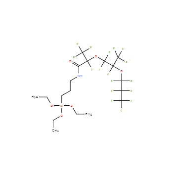 CAS 36148-15-9|Propanamidi, 2,3,3,3-tetrafluori-2-[1,1,2,3,3,3-heksafluori-2-(1,1,2,2, 3,3,3-heptafluoripropoksi)propoksi]-N-[3-(trietoksisilyyli)propyyli]-