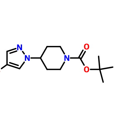 CAS 877399-50-3|4-(4-bromipyratsol-1-yyli)piperidiini-1-karboksyylihapon tert-butyyliesteri