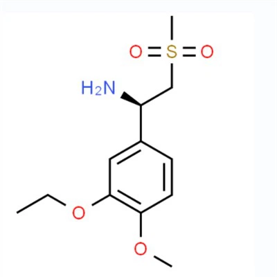 CAS-nro: 608142-27-4 (R)-1-(3-etoksi-4-metoksifenyyli)-2-(metyylisulfonyyli)etaaniamiini