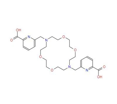 CAS:1128304-86-8丨6,6'-((1,4,10,13-Tetraoksa-7, 16-diatsacyclooktadekaani-7,16- diyyli)bis(metyleeni))dipikoliinihappo