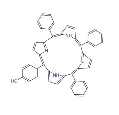 CAS: 87345-22-0丨5,10,15-trifenyyli-20-(4-hydroksifenyyli)-21H,23H-porfyriini